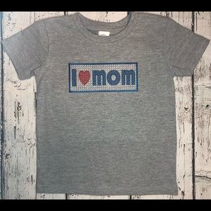 Boys tee I love mom